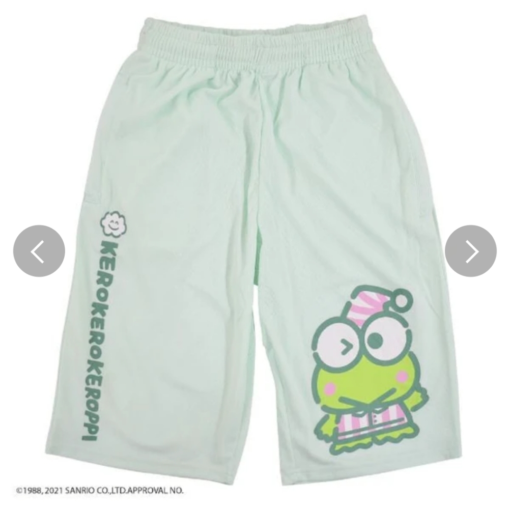 NWT Kero Keroppi Short Pants